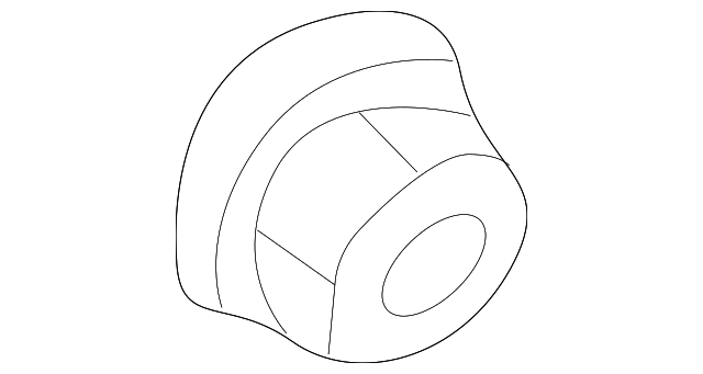 980872 Деталь QTR GLASS NUT
