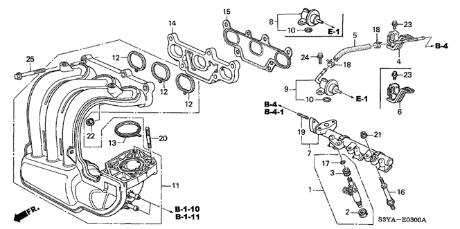 Engine/Intake Manifold for 2006 Honda INSIGHT #1