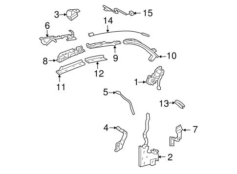BODY/MOTOR & COMPONENTS for 2008 Toyota Solara #1