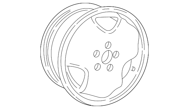 400106530 Деталь WHEEL, ALLOY