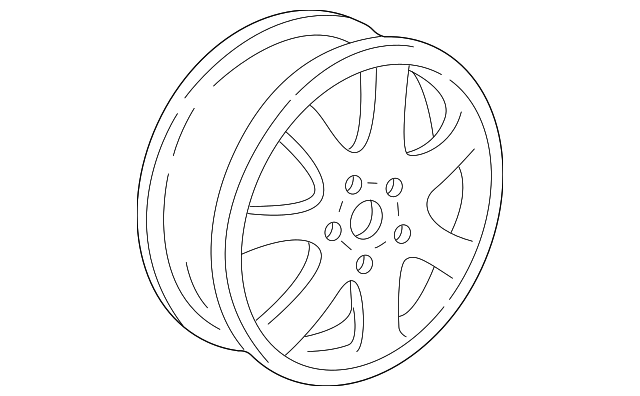 32026148 Деталь WHEEL, ALLOY