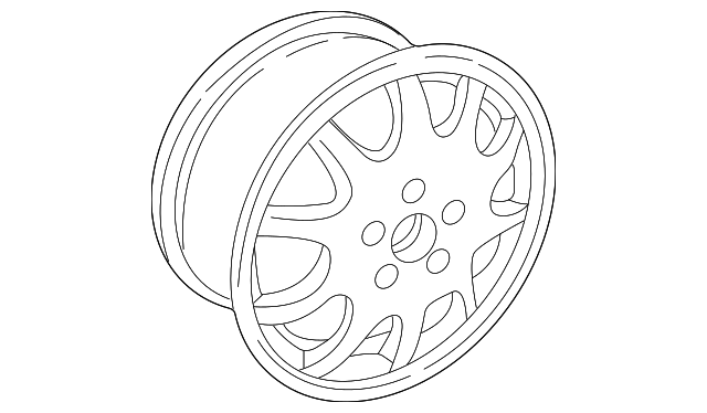 400109591 Деталь WHEEL, ALLOY