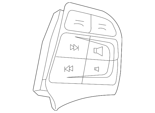 30710724 Деталь RADIO SWITCH