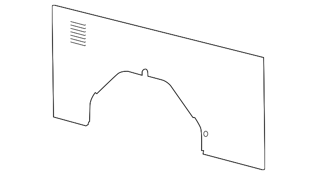 CK4Z1531013C Деталь LOWER TRIM, LEFT
