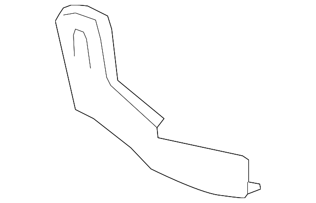 96850113 Деталь OUTER COVER, LEFT