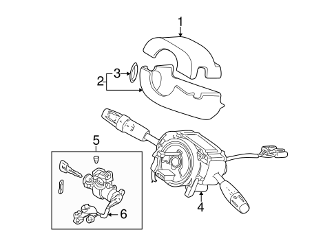 Ignition Lock for 2000 Kia Spectra #0