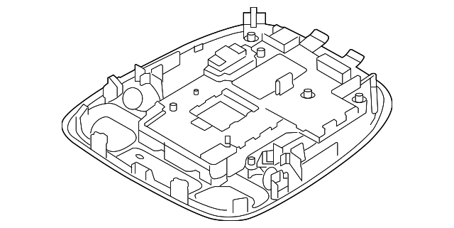 C2P24115PVJ Деталь OVERHEAD CONSOLE