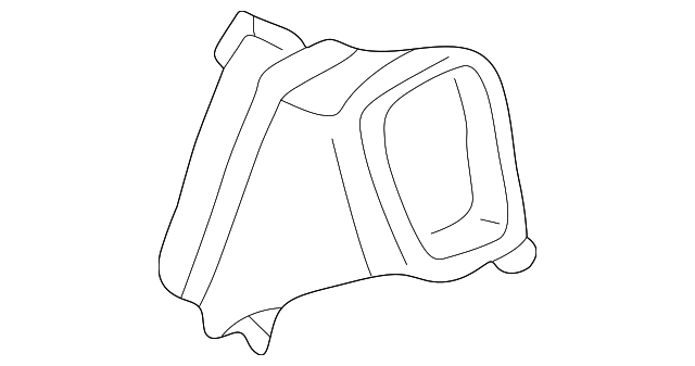 MJA6690AA Деталь DUCT, RIGHT