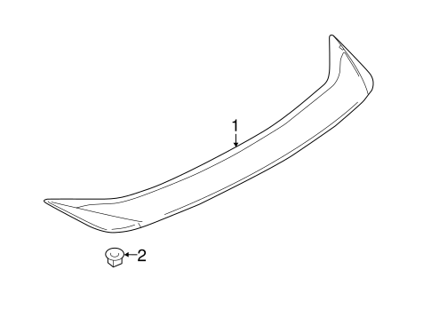 Body/Spoiler for 2012 Ford Focus #1