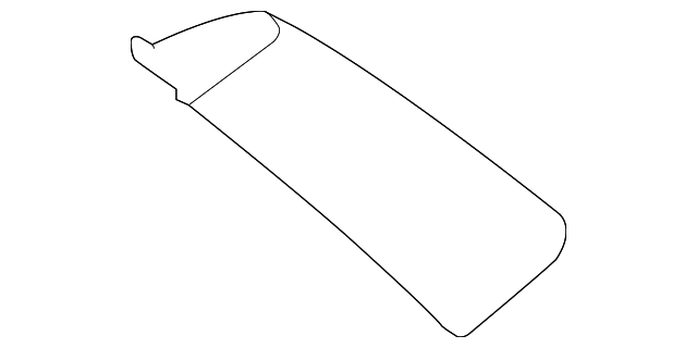 LR078312 Деталь PILLAR MOLDING, LEFT