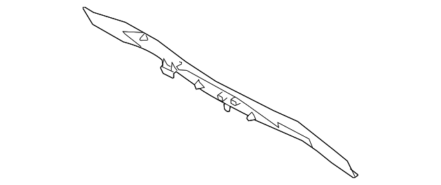 8S4Z-54016B26-A Деталь EXTENSION PANEL