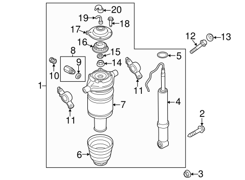 Cayenne SHOCKS & COMPONENTS 2