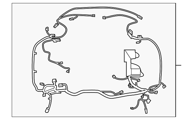 C2Z23679 Деталь WIRE HARNESS
