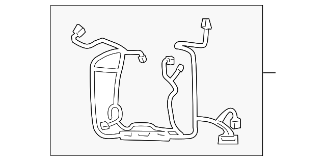 AJ813561 Деталь ENGINE HARNESS