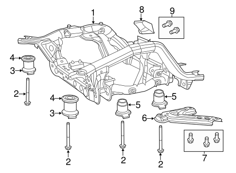 Grand Cherokee SUSPENSION MOUNTING