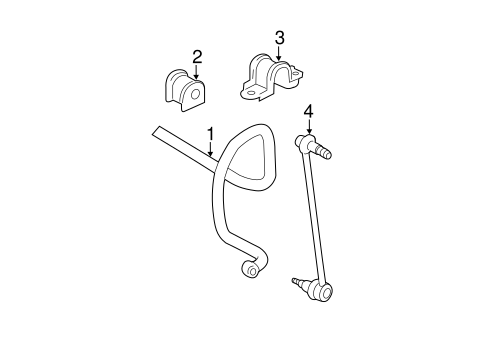 FRONT SUSPENSION/STABILIZER BAR & COMPONENTS for 2006 Toyota Avalon #1