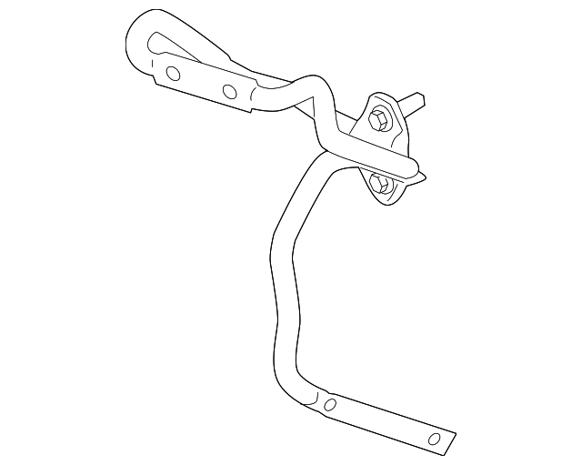 997-111-127-33 Деталь MOUNT BRACKET, LEFT