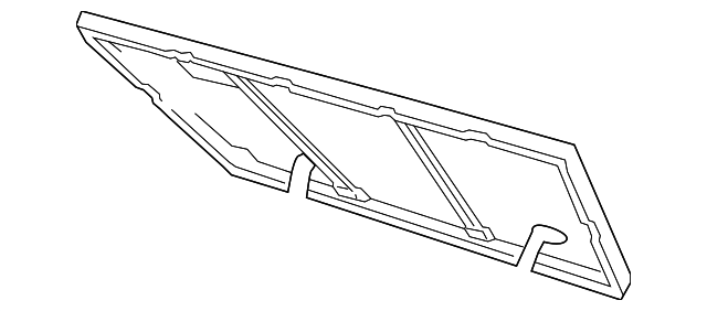ERK100320AUK SPARE TIRE PANEL