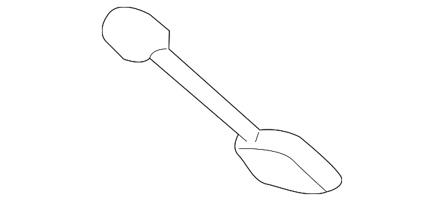 BTR2942 Деталь STRUT BAR STOP