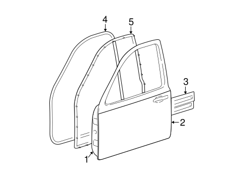 Town Car DOOR & COMPONENTS