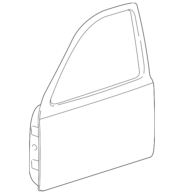 5W1Z-5420125-BA Деталь DOOR SHELL, LEFT