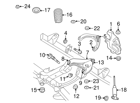 Front Suspension/Suspension Components for 2012 Ram 3500 #2