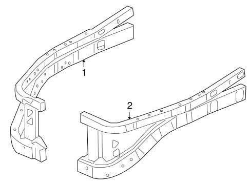 Dakota STRUCTURAL COMPONENTS & RAILS