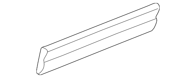 AWR1074 Деталь RUB STRIP, RIGHT