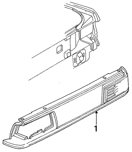Grand Am EXTERIOR TRIM - REAR BODY