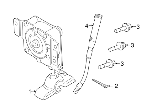 Mariner SPARE TIRE CARRIER