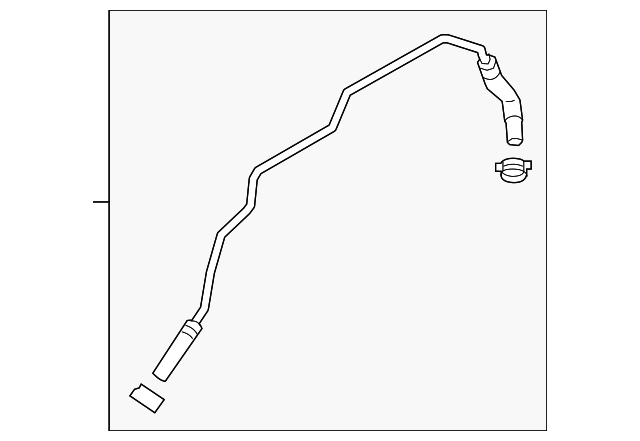 DG9Z-7A031-A Деталь COOLER LINE