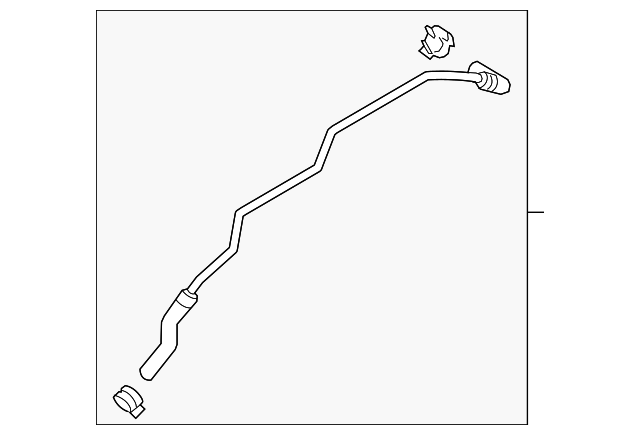 DG9Z-7890-A Деталь COOLER PIPE
