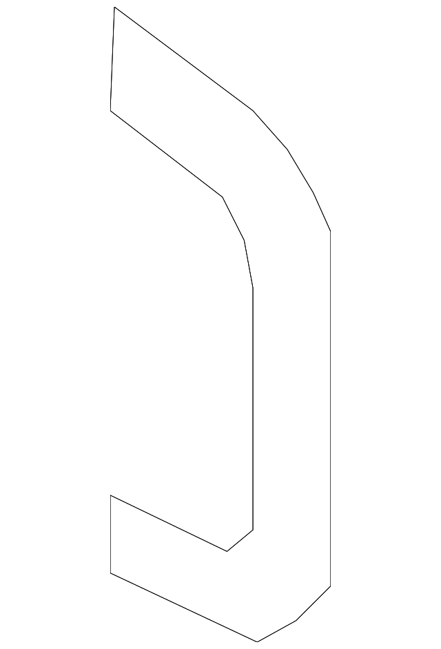 3T1Z-61250A06-A Деталь HINGE REINF, RIGHT