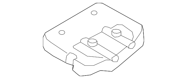 2T1Z-61278D72-A Деталь INNER PILLAR FILLER, RIGHT