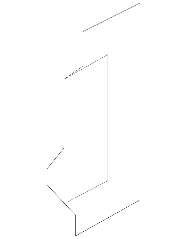 2T1Z6121978C Деталь INNER PILLAR PLATE, RIGHT