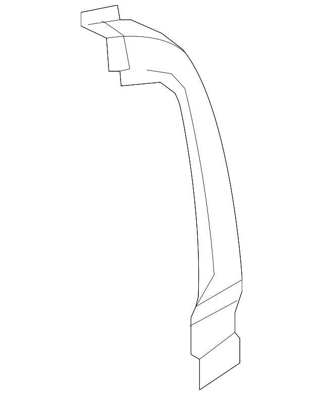 2T1Z-6151273-A Деталь REAR PILLAR, LEFT