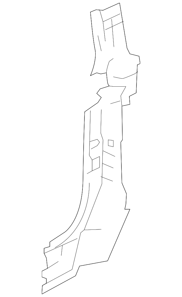 9T1Z-17416A82-A Деталь FRONT PILLAR, LEFT