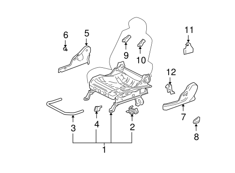 ELECTRICAL/AIR BAG COMPONENTS for 2004 Scion xB #1