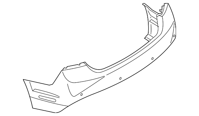 DP5Z-17906-SAPTM Деталь BUMPER COVER