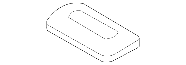 24426216 Деталь CENTER BELT ASSY COVER