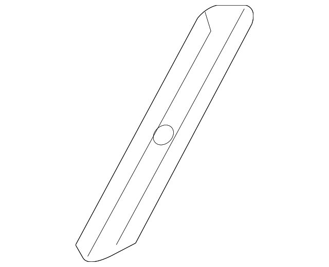 13106259 Деталь OUTER BELT ASSY COVER, LEFT