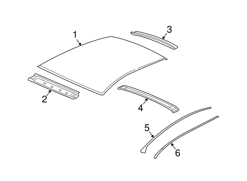 Malibu EXTERIOR TRIM - ROOF