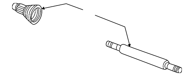 YS4Z-3B436-DB Деталь OUTER JOINT, LEFT