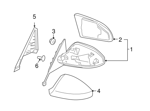Outside Mirrors for 2007 Infiniti FX35 #0