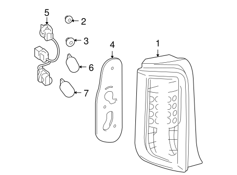 ELECTRICAL/BULBS - CHASSIS for 2010 Scion xB #1