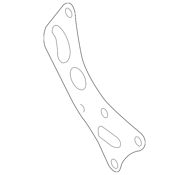 12607000 Деталь WATER MANIFOLD GASKET, LEFT