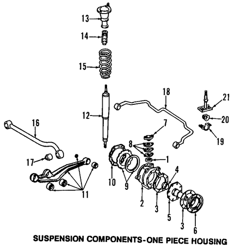 FRONT SUSPENSION/FRONT SUSPENSION for 1997 Toyota Land Cruiser #2