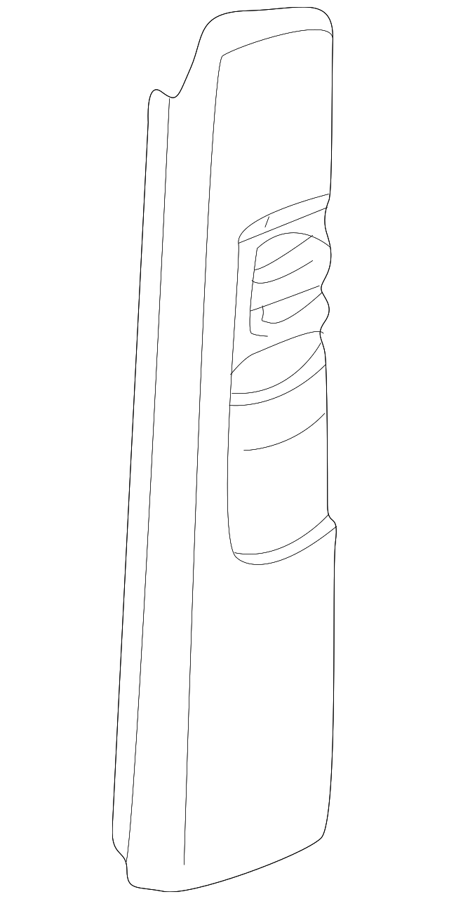 EMG101150LUM Деталь CENTER PLR TRIM, LEFT