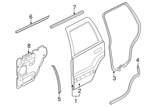 Grand Cherokee DOOR & COMPONENTS