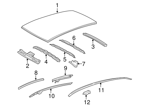 BODY/ROOF & COMPONENTS for 2009 Toyota Yaris #2